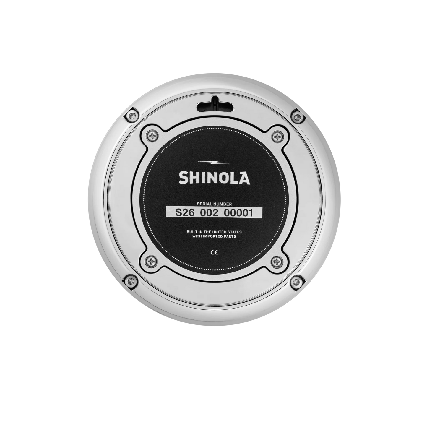 Shinola 6" Runwell Desk Clock