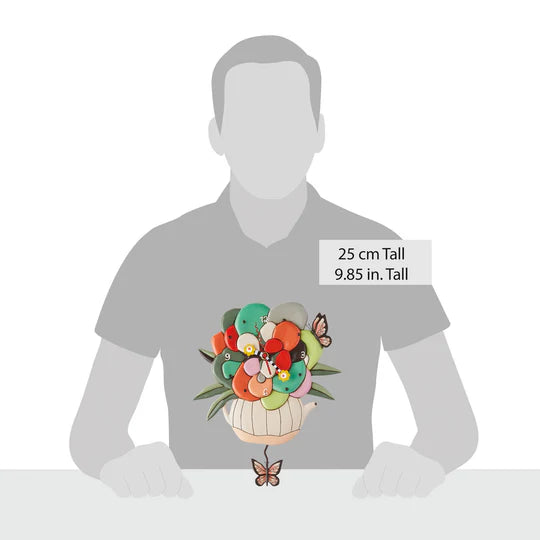 Allen Designs Tea Posy Clock