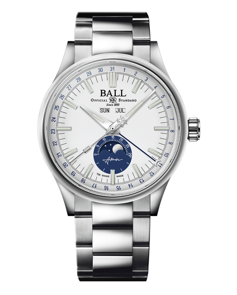 Ball Engineer II Moon Calendar NM3016C-S1J-WH