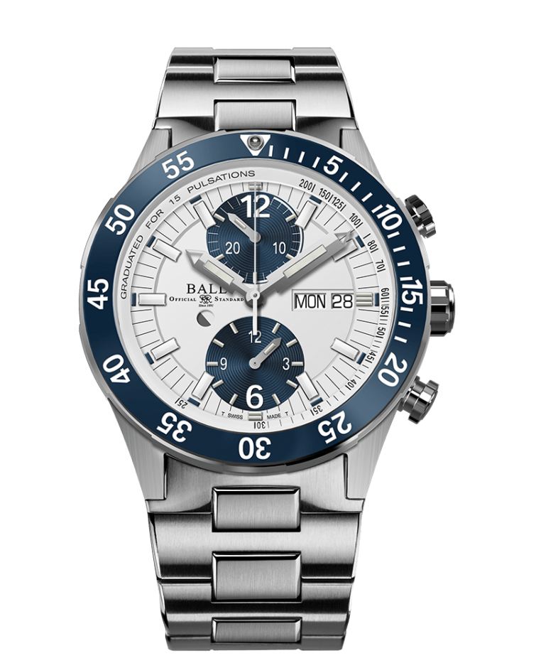 Ball Roadmaster Rescue Chronograph (42mm) DC3030C-S1-WH