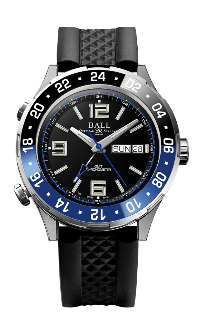 Ball Roadmaster Marine GMT (40mm) DG3000A-S1CJ-BK