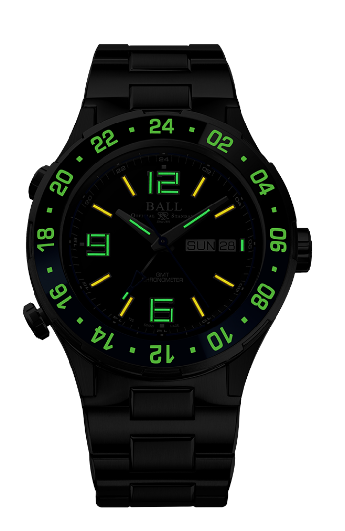 Ball Roadmaster Marine GMT (40mm) DG3000A-S1CJ-BK