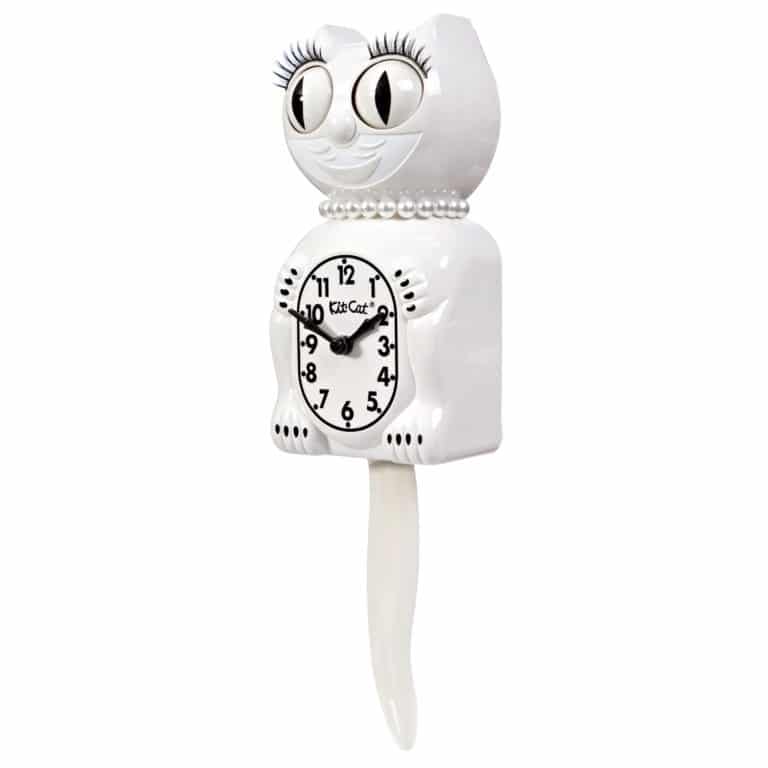Kit-Cat Klock White Lady Limited Edition (15.5″ high)