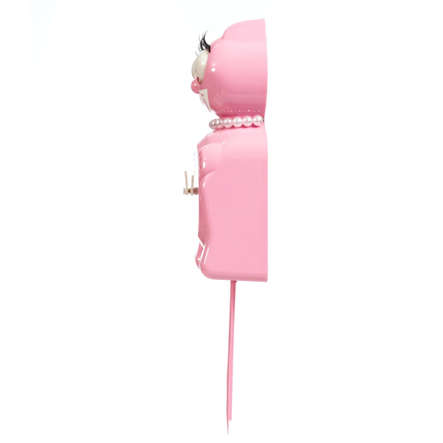 Kit-Cat Klock Pink Satin Miss Kitty-Cat (12.75″ high)