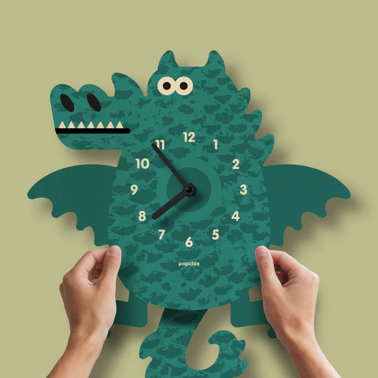 Popclox Dragon Pendulum Clock