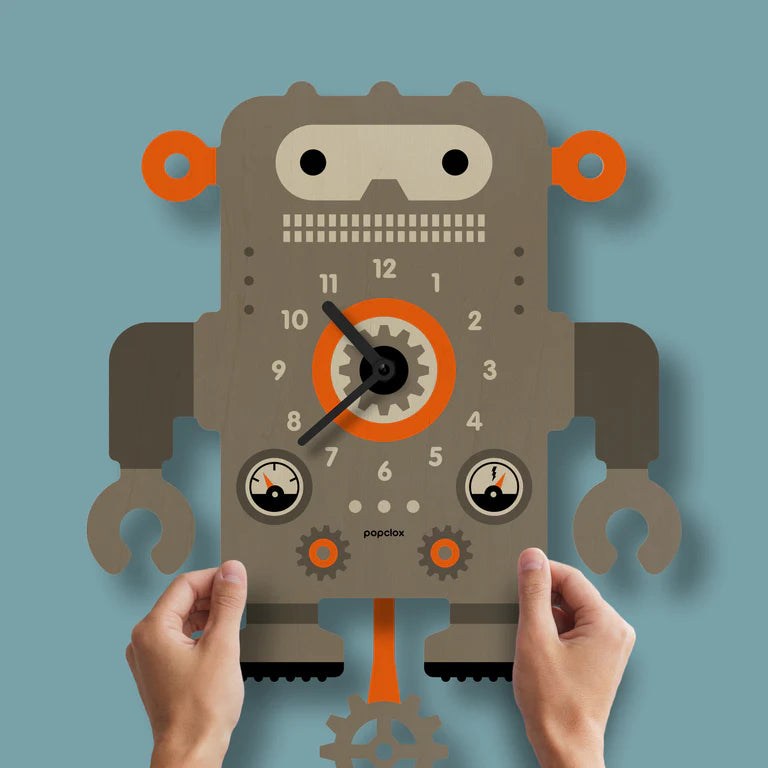 Popclox Robot Pendulum Clock