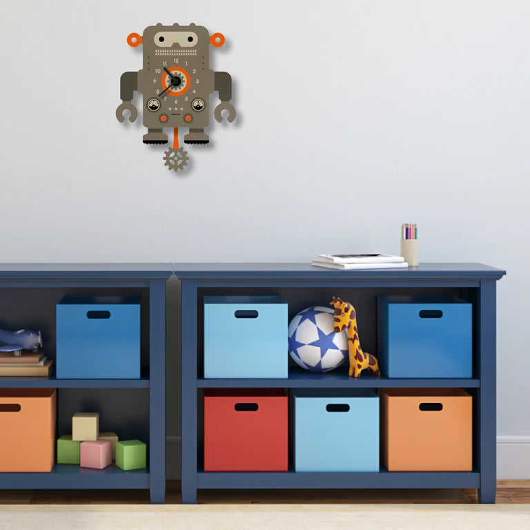 Popclox Robot Pendulum Clock
