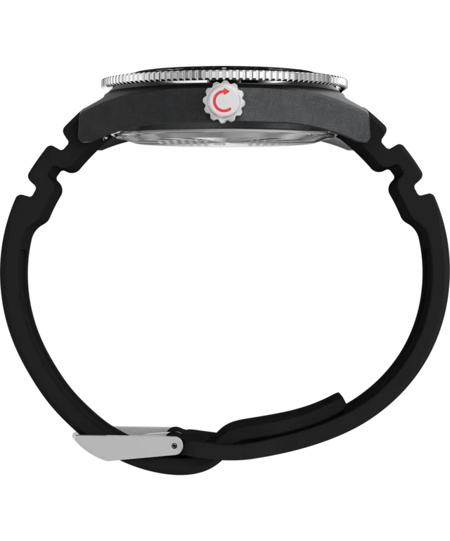 Timex Deepwater Reef 200 XCF 43mm Synthetic Rubber Strap Watch