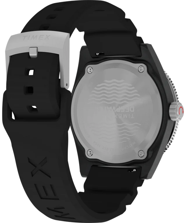 Timex Deepwater Reef 200 XCF 43mm Synthetic Rubber Strap Watch