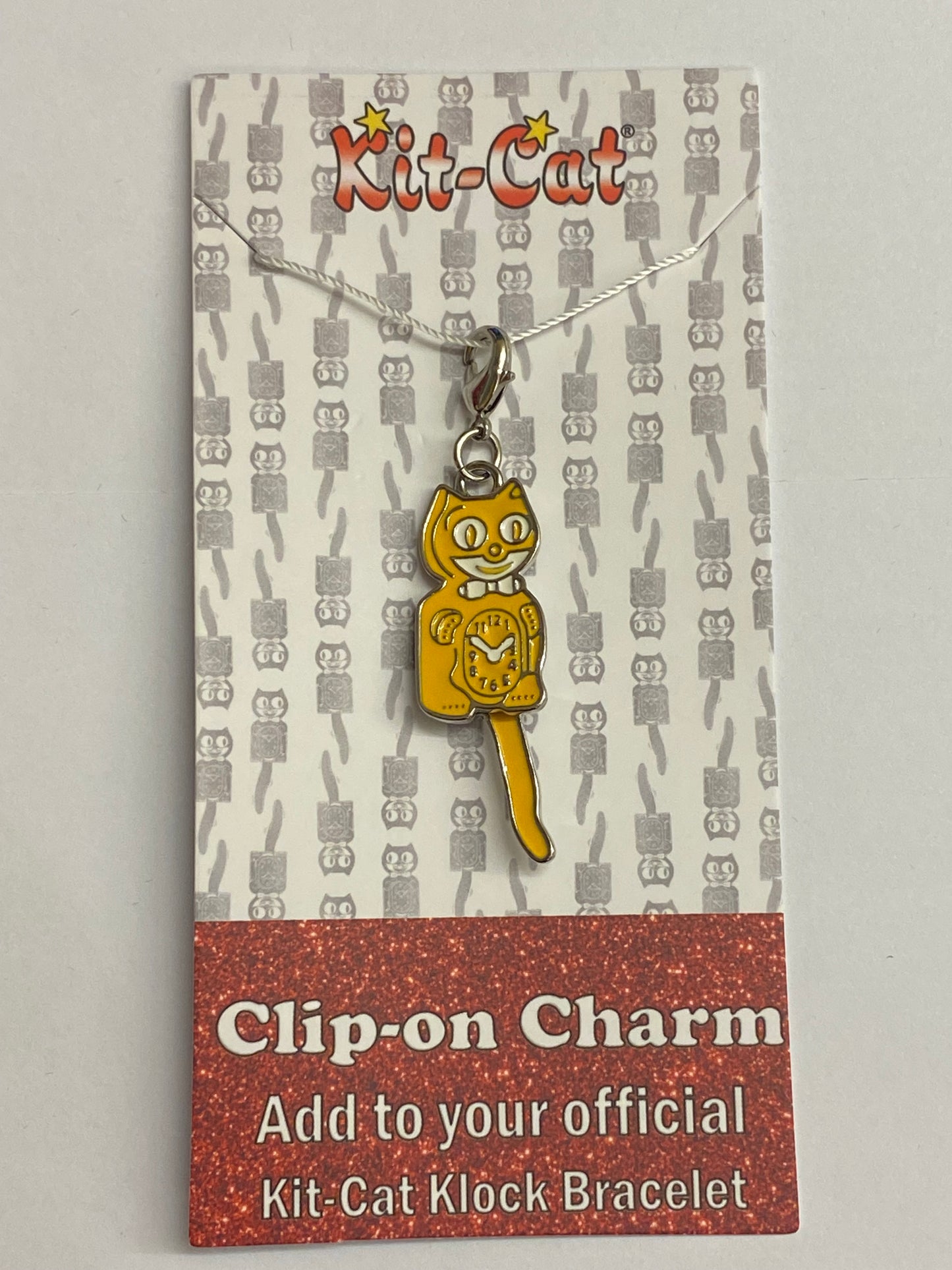 Kit-Cat Klock Charm - Majestic Yellow