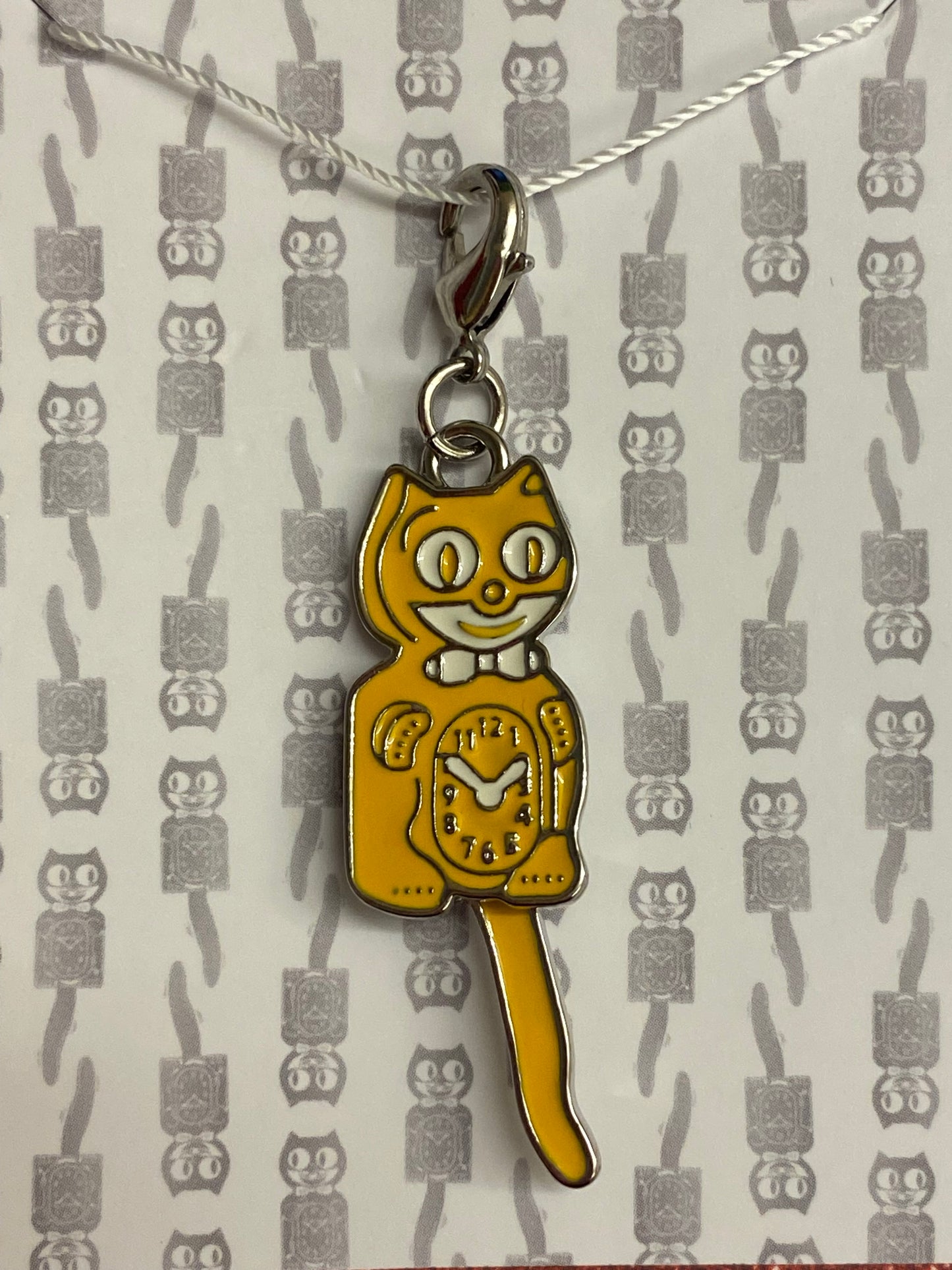 Kit-Cat Klock Charm - Majestic Yellow