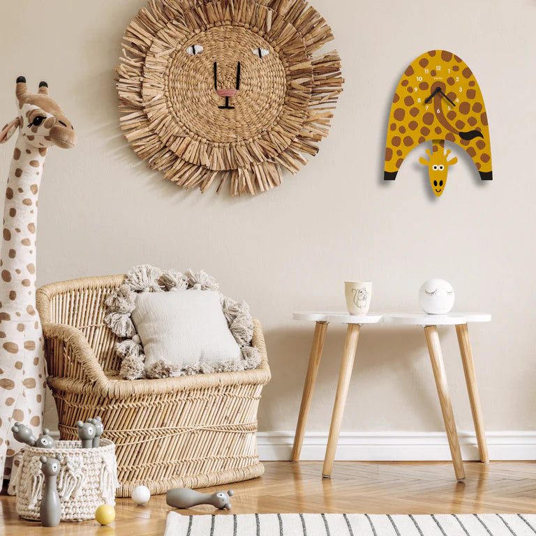 Popclox Giraffe Pendulum Clock