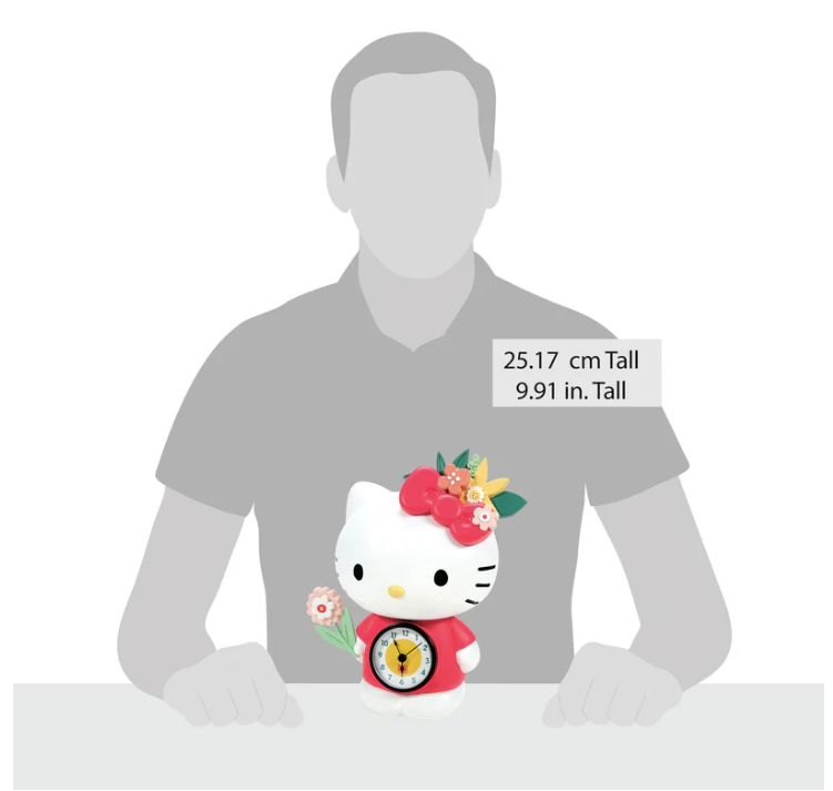 Allen Designs Hello Kitty Desk Clock