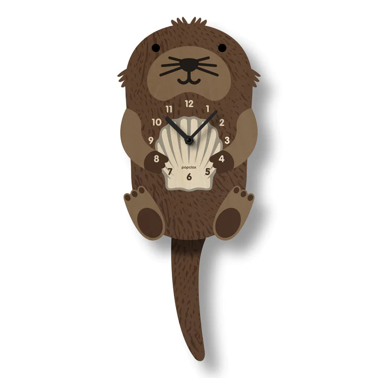 Popclox Otter Pendulum Clock