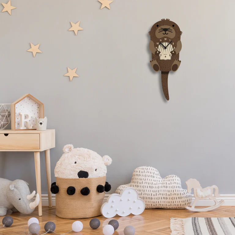 Popclox Otter Pendulum Clock