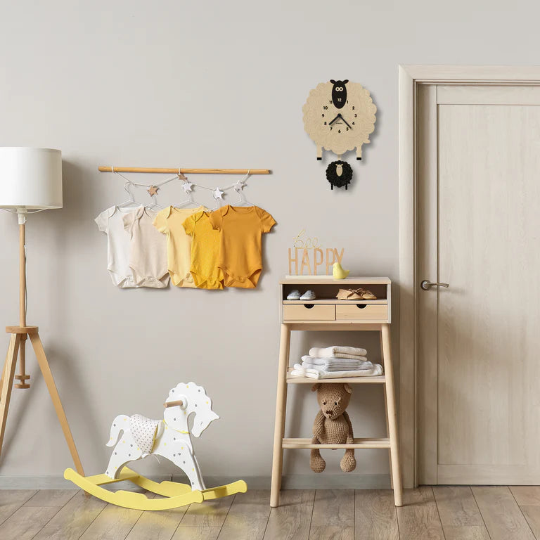 Popclox Sheep Pendulum Clock