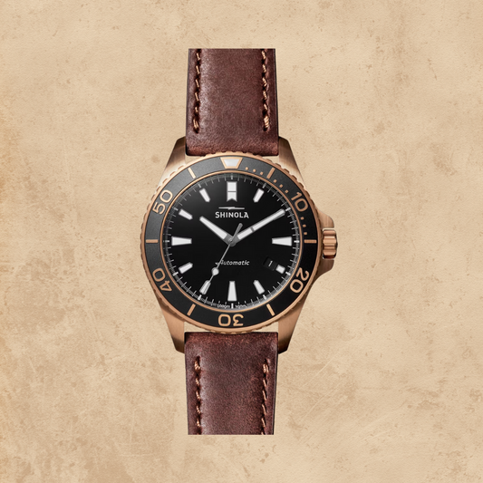 Shinola The Bronze Monster Automatic 43mm