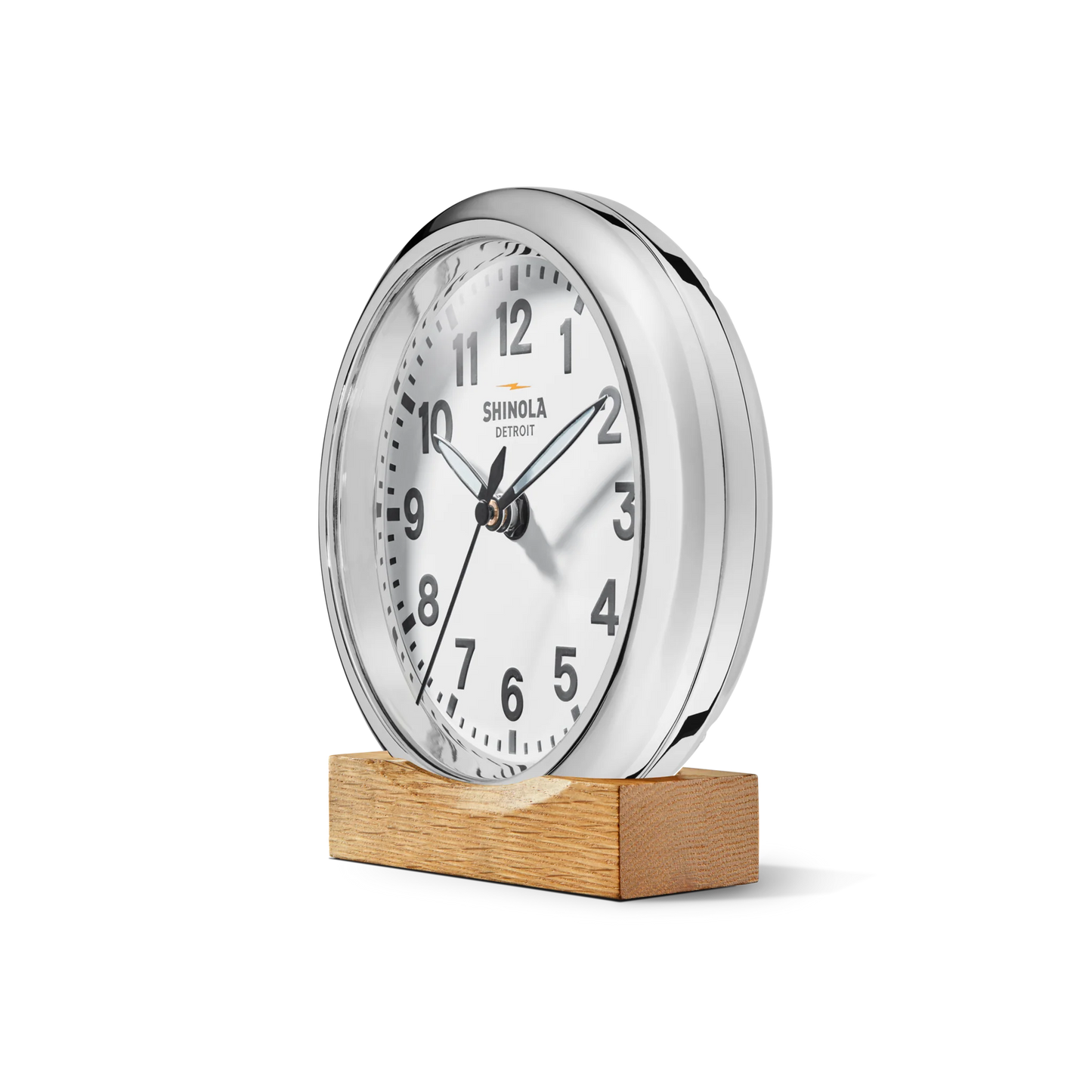 Shinola 6" Runwell Desk Clock