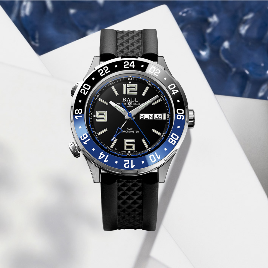 Ball Roadmaster Marine GMT (40mm) DG3000A-S1CJ-BK