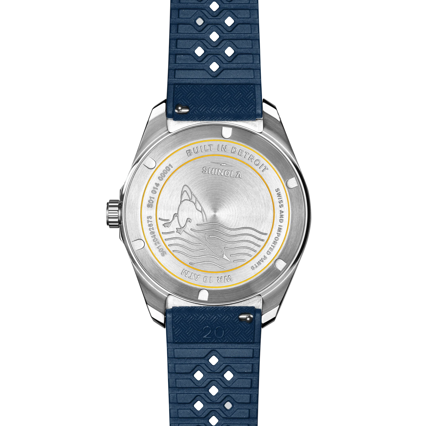 Shinola Duck Watch - Midnight Blue