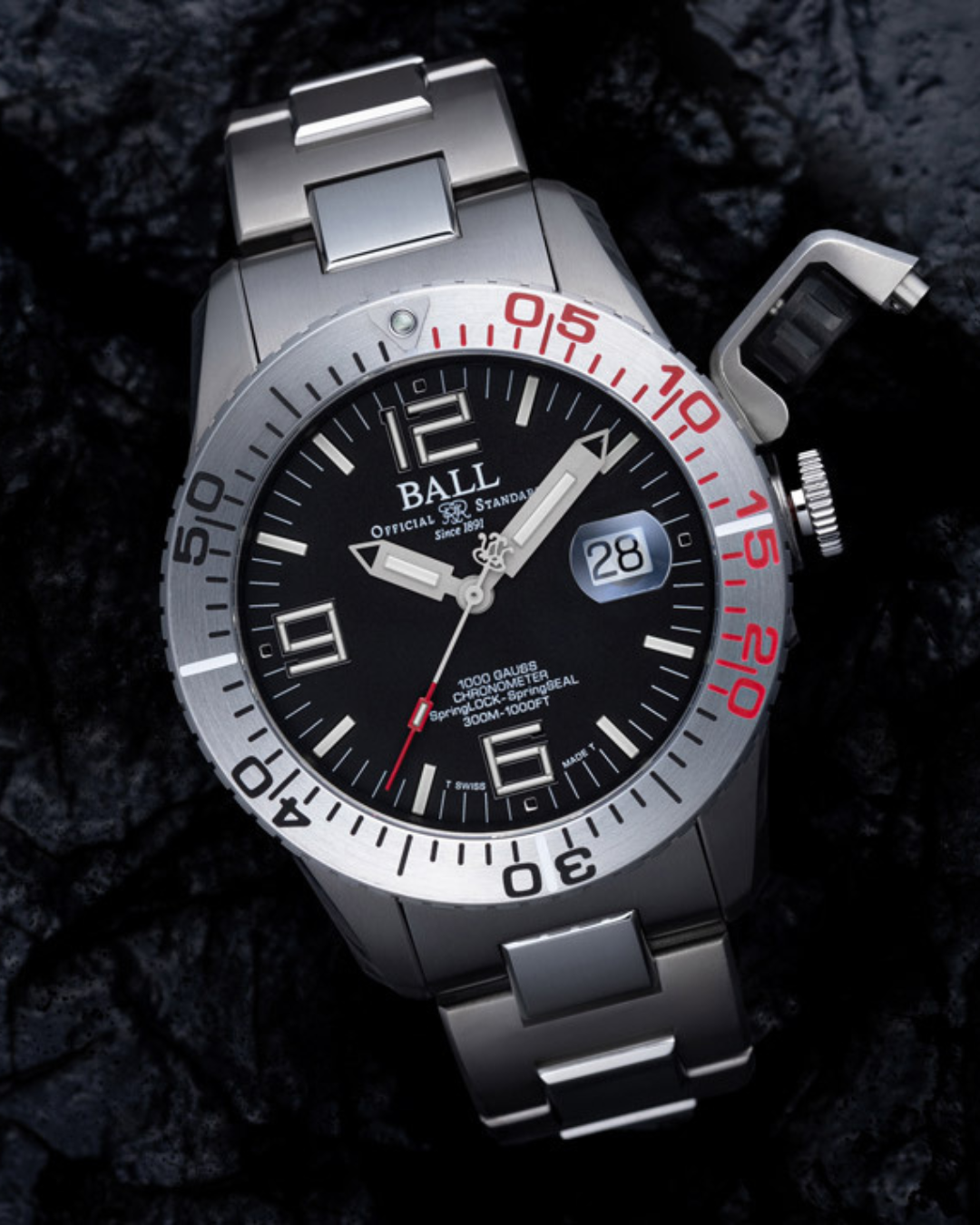 Ball Engineer Hydrocarbon EOD (42mm) DM3200A-S1C-BK