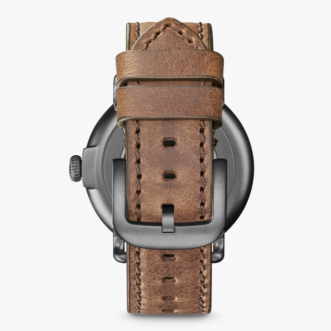 Shinola The Runwell 41mm - British Tan Leather Strap