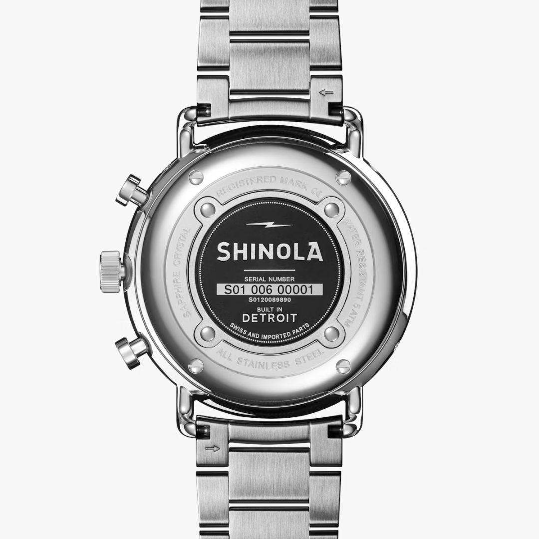 Shinola The Canfield Sport 45mm Midnight Blue