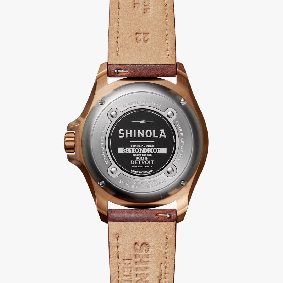 Shinola The Bronze Monster Automatic 43mm