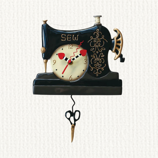 Allen Designs Vintage Stitch Clock