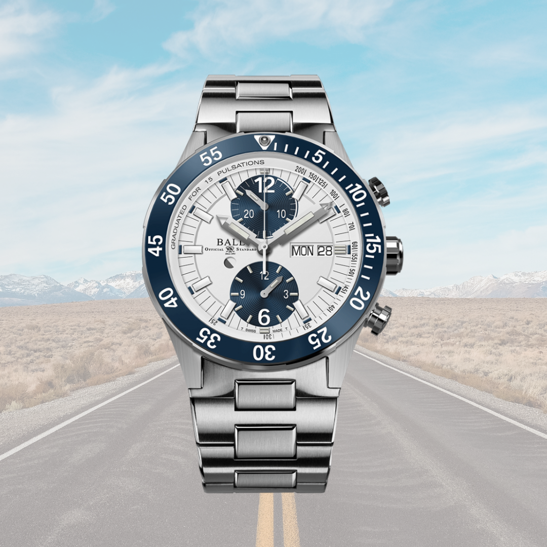 Ball Roadmaster Rescue Chronograph (42mm) DC3030C-S1-WH