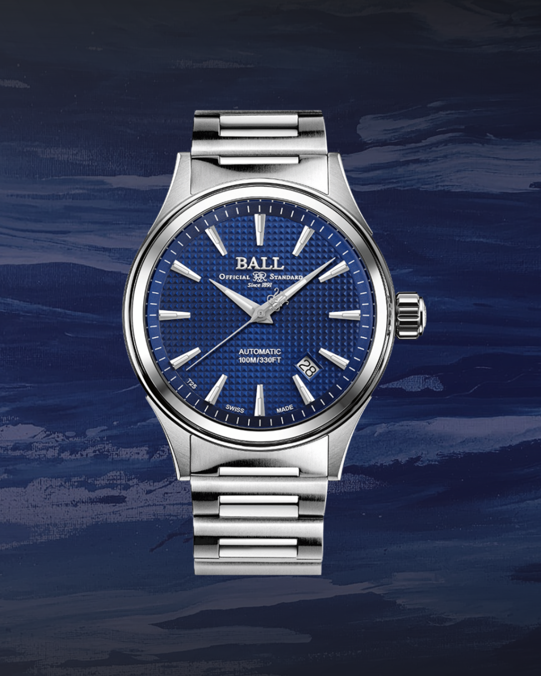 Ball Fireman Victory Clous de Paris Blue NM2098C-S5J-BE