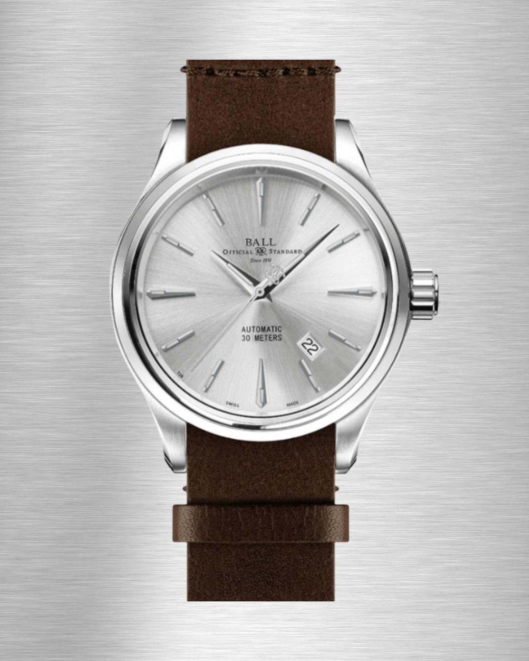 Ball Trainmaster Legend Automatic Watch 40 mm NM9080D-L1J-SL