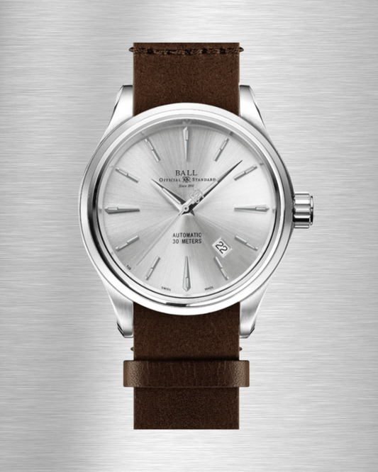 Ball Trainmaster Legend Automatic Watch 40 mm NM9080D-L1J-SL