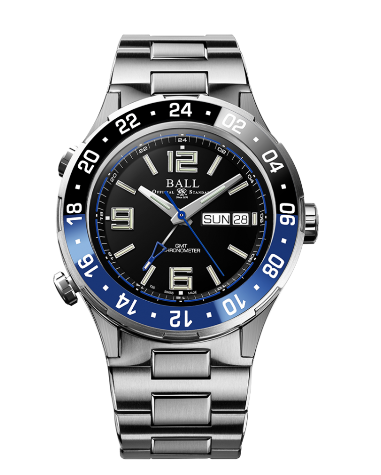Ball Roadmaster Marine GMT (40mm) DG3000A-S1CJ-BK