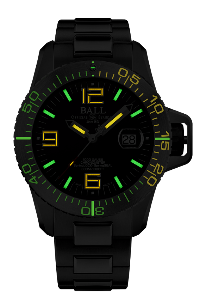 Ball Engineer Hydrocarbon EOD (42mm) DM3200A-S1C-BK