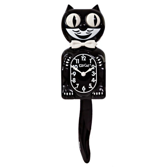 Kit-Cat Klock Classic Black (15.5″ high)