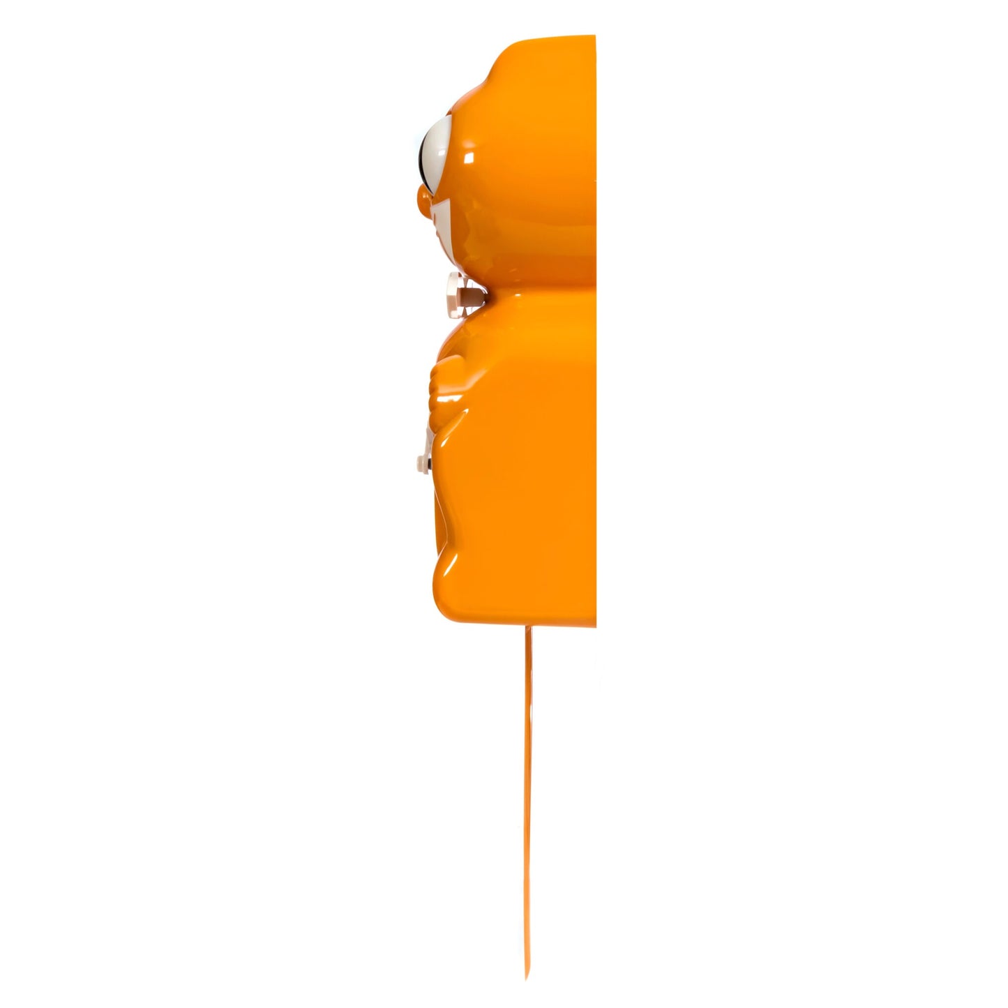 Kit-Cat Klock Festival Orange  (15.5″ high)