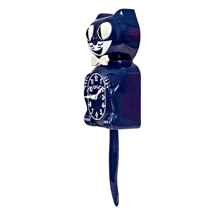 Kit-Cat Klock Galaxy Blue (15.5″ high)