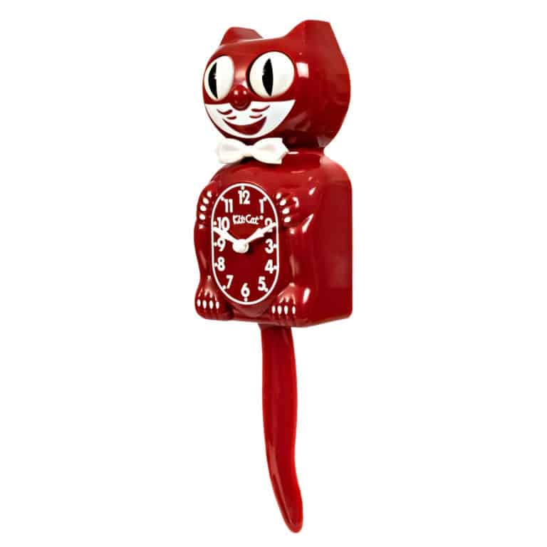 Kit-Cat Klock Space Cherry Kit-Cat (15.5″ high)