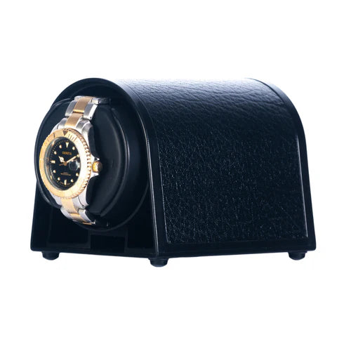 Orbita - Sparta Mini Single Watch Winder | Black Leatherette | W05030