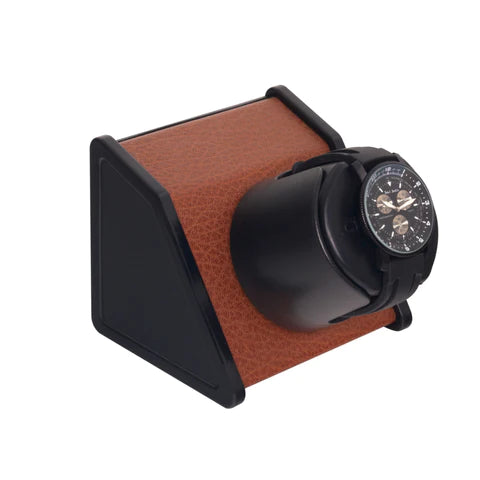 Orbita - Sparta 1 Single Watch Winder | Brown Leatherette | W05530