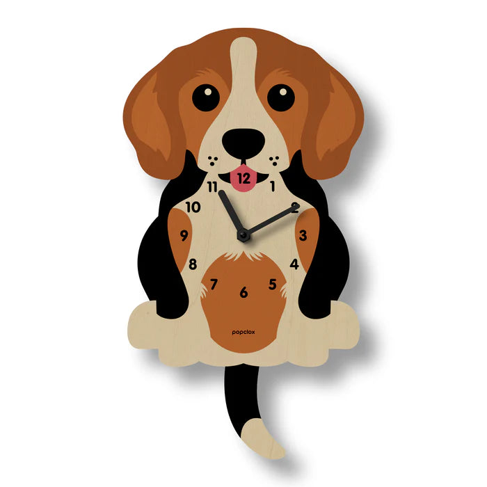 Popclox Beagle Pendulum Clock