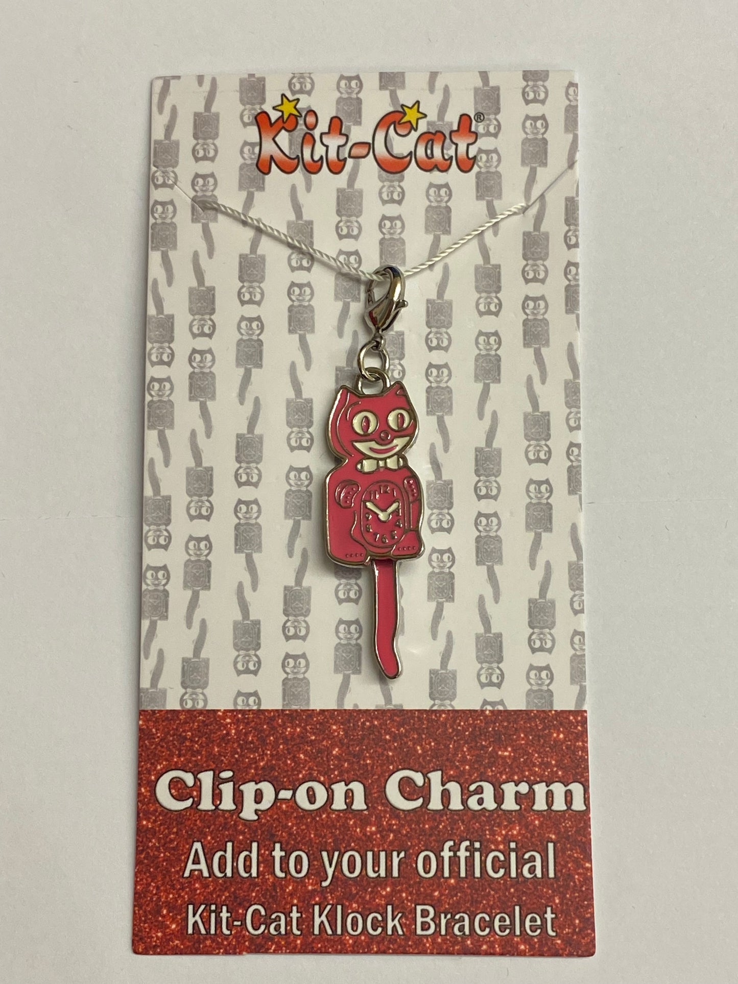 Kit-Cat Klock Charm - Honeysuckle Pink