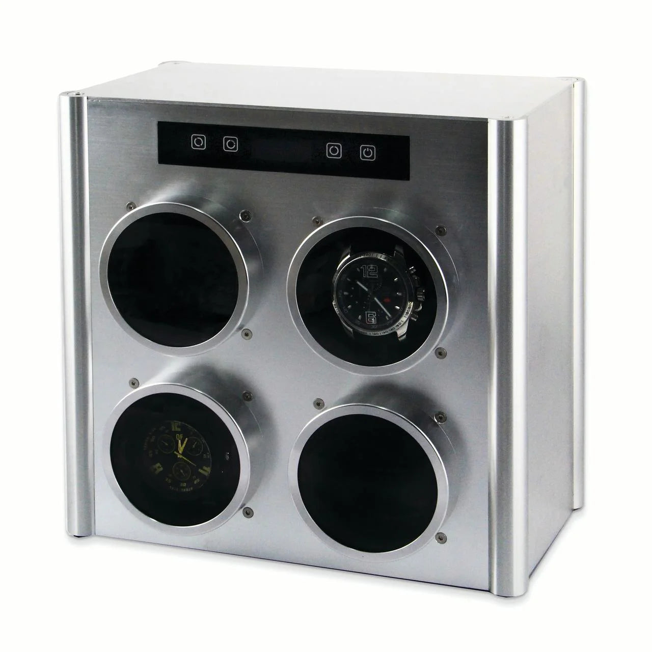 Rotations Silver Quad Watch Winder