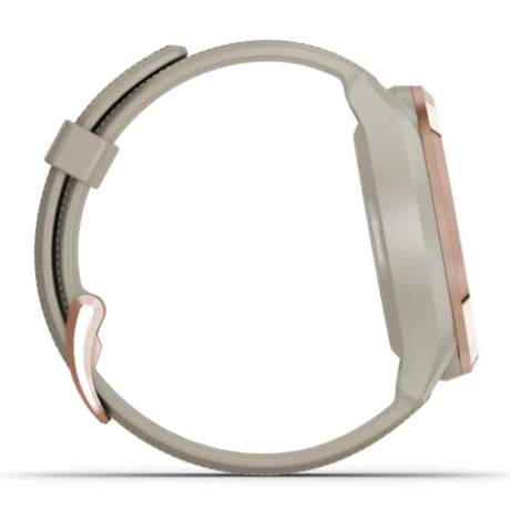 Garmin Approach® S42 - Rose Gold with Light Sand Band