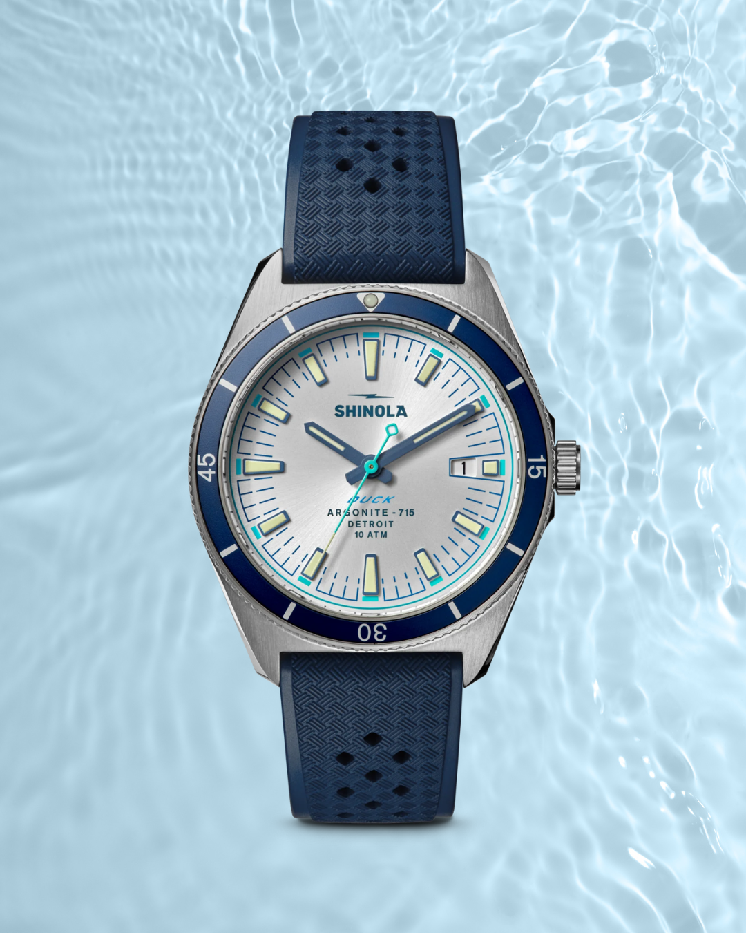 Shinola Duck Watch - Midnight Blue