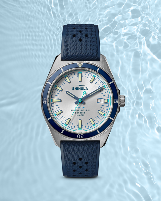 Shinola Duck Watch - Midnight Blue