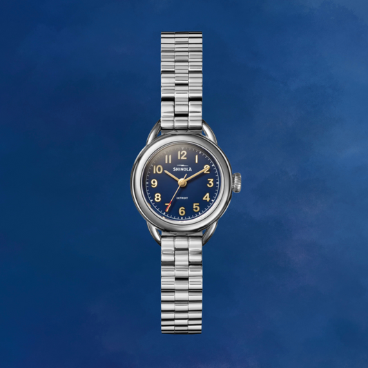 Shinola Runabout Watch 25mm Navy
