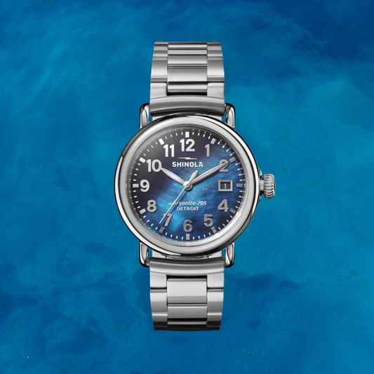 Shinola Runwell - Cadet Blue