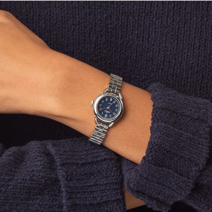 Shinola Runabout Watch 25mm Navy